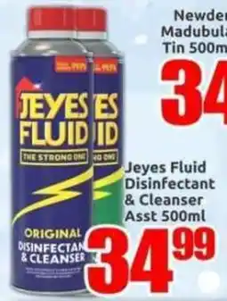 Three Star Cash and Carry Jeyes Fluid Disinfectant & Cleanser offer