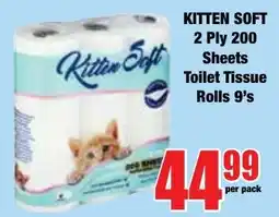 Boxer Superstores Kitten Soft Toilet Tissue offer