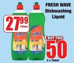 Boxer Superstores FRESH WAVE Dishwashing Liquid offer