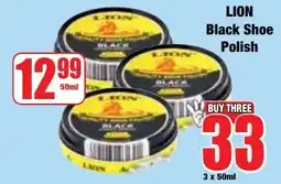 Boxer Superstores Lion Black Shoe Polish offer