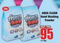Boxer Superstores Aqua Clean Hand Washing Powder offer