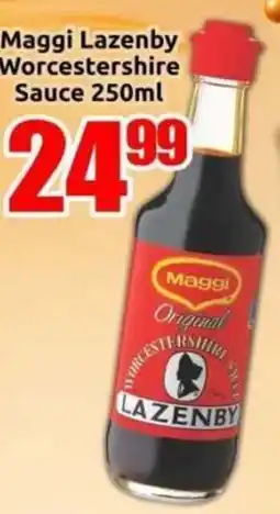 Three Star Cash and Carry Maggi Lazzenby Worcestershire Sauce offer