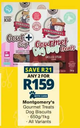Montgomery's Gourmet Treats Dog Biscuits