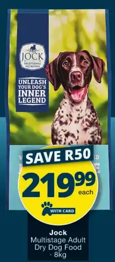 Checkers Jock Multistage Adult Dry Dog Food offer