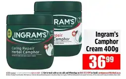 Devland Cash And Carry Ingram's Camphor Cream offer