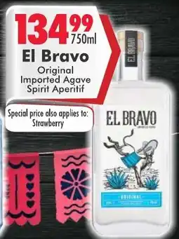 Prestons El Bravo Original Imported Agave Spirit Aperitif offer