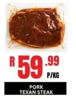 Fleisherei PORK TEXAN STEAK offer
