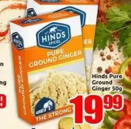 Three Star Cash and Carry Hinds Pure Ground Ginger offer