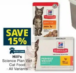 Checkers Hill's Science Plan Wet Cat Food offer