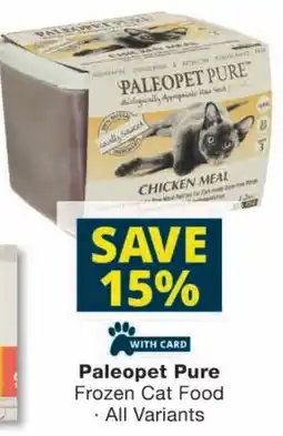 Checkers Paleopet Pure Frozen Cat Food offer
