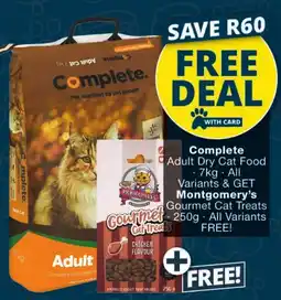 Checkers Complete Adult Dry Cat Food offer