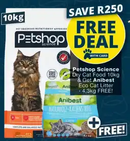 Checkers Petshop Science Dry Cat Food offer