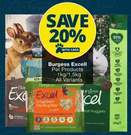 Checkers Burgess Excell Pet Products offer