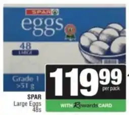 Spar Savemor SPAR eggs offer