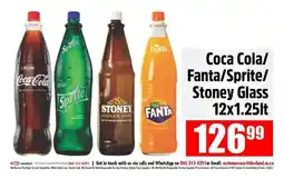 Devland Cash And Carry Coca Cola/Fanta/Sprite/Stoney Glass offer