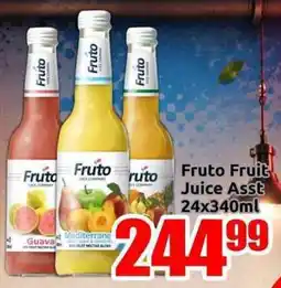 Three Star Cash and Carry Fruto Fruit Juice Assorted offer