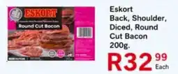 Spar Savemor Eskort Back, Shoulder, Diced, Round Cut Bacon offer