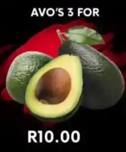 Saverite AVO'S offer