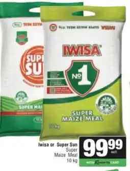Spar Savemor Iwisa Super Maize Meal offer