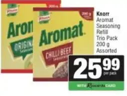 Spar Savemor Knorr Aromat Seasoning Refill Assorted offer