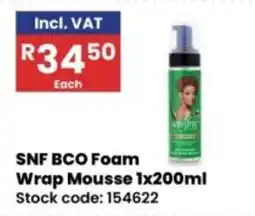 Africa Cash and Carry SNF BCO Foam Wrap Mousse offer