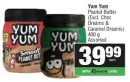 Spar Savemor Yum Yum Peanut Butter Assorted offer