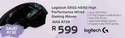 Computer Mania Logitech G502 HERO High Performance Wired Gaming Mouse offer