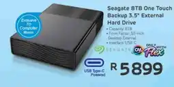 Computer Mania Seagate 8TB One Touch Backup 3.5" External Hard Drive offer