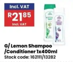 Africa Cash and Carry G/Lemon Shampoo /Conditioner offer