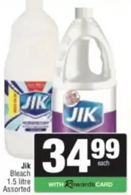 Spar Savemor Jik Bleach Assorted offer