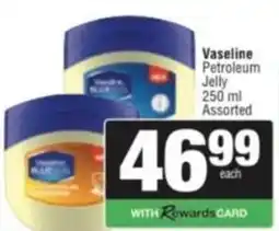 Spar Savemor Vaseline Petroleum Jelly Assorted offer