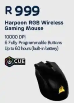 Computer Mania Harpoon RGB Wireless Gaming Mouse offer