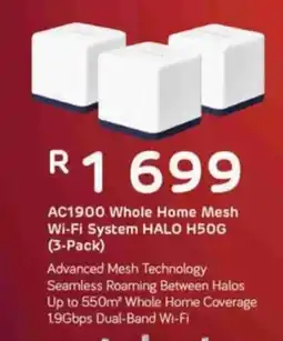 Computer Mania AC1900 Whole Home Mesh Wi-Fi System HALO H50G offer