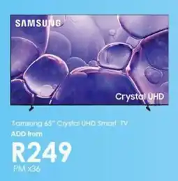 Chatz Connect Samsung 65" Crystal UHD Smart TV offer