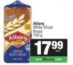 Spar Savemor Albany White Sliced Bread offer