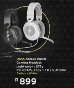 Computer Mania Corsair HS55 Stereo Wired Gaming Headset offer