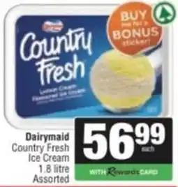 Spar Savemor Dairymaid Country Fresh Ice Cream Assorted offer