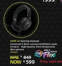 Computer Mania Corsair HS35 v2 Gaming Headset offer