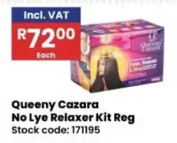 Africa Cash and Carry QueenY Cazara No Lye Relaxer Kit Reg offer