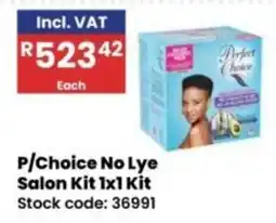 Africa Cash and Carry P/Choice No Lye Salon Kit offer