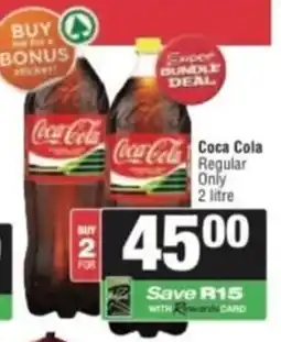 Spar Savemor Coca Cola Regular offer