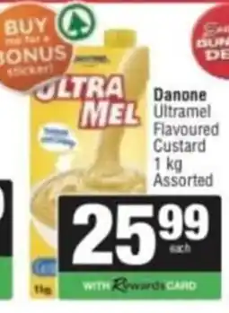 Spar Savemor Danone Ultramel Flavoured Custard Assorted offer
