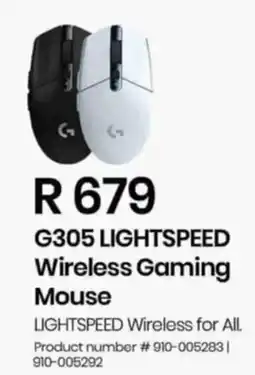 Computer Mania Logitech G305 Lightspeed Wireless Gaming Mouse offer