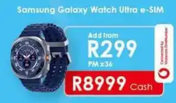 Chatz Connect Samsung Galaxy Watch Ultra e-SIM offer