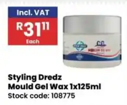 Africa Cash and Carry Styling Dredz Mould Gel Wax offer