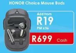 Chatz Connect HONOR Choice Mouse Buds offer