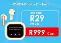 Chatz Connect Honor Choice Cu Buds offer