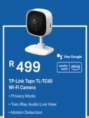 Computer Mania TP-Link Tapo TL-TC60 Wi-Fi Camera offer