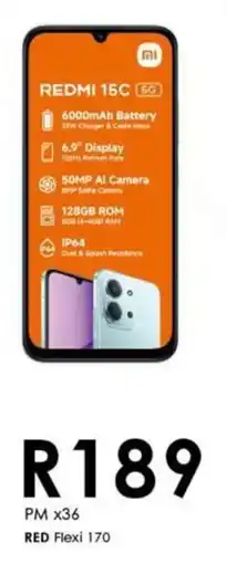 Chatz Connect REDMI 15C 5G offer