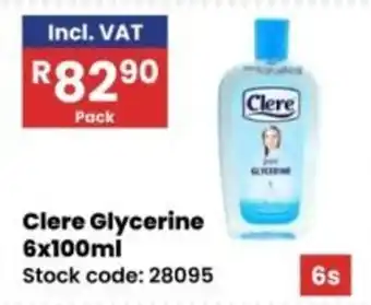 Africa Cash and Carry Clere Glycerine offer